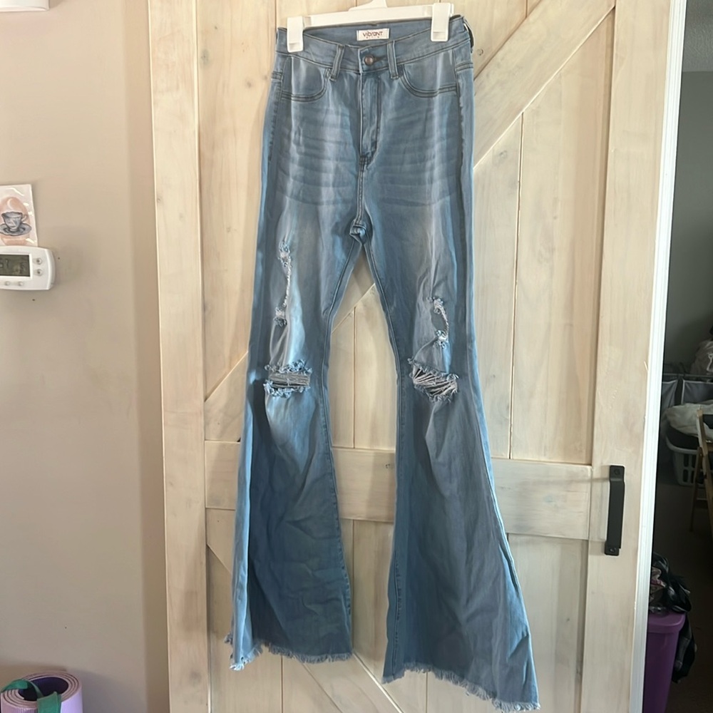 Vibrant Bellbottom Jeans
